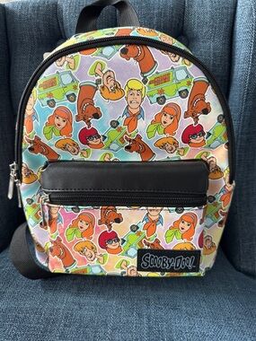 NWT Scooby Doo Mini backpack Bioworld mystery machine